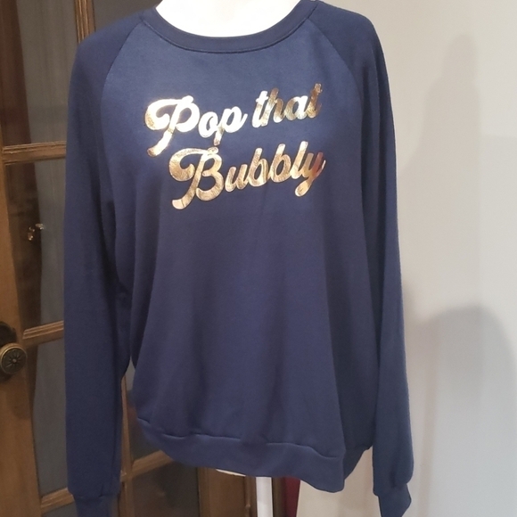 PST Pop that Bubbly Pullover Sweater NWOT - Picture 1 of 4